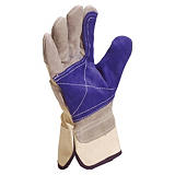 12 paires de gants en cuir type docker DS202 Delta Plus, taille unique 12 paires de gants en cuir type docker DS202 Delta Plus, taille unique