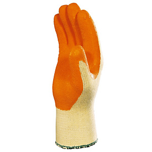 12 paires de gants de manutention avec enduction latex VE7300R Delta Plus, taille 10 12 paires de gants de manutention avec enduction latex VE7300R Delta Plus, taille 10