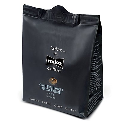 12 paquets de 4 filtres doses café Miko Décafeiné - 1