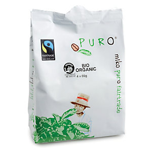 12 paquets de 4 filtres doses café Miko Puro Bio