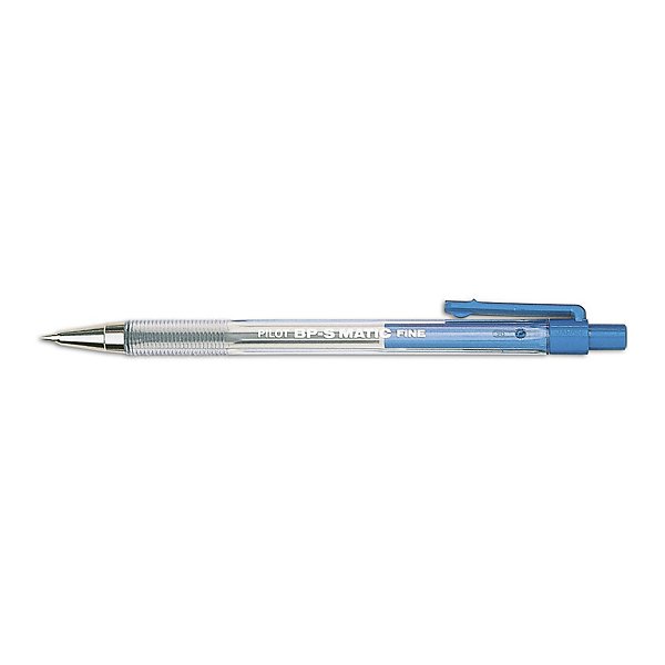 12 penne a sfera a scatto blu Pilot BP-S-MATIC - 2