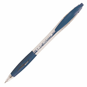 12 stylos-bille Bic® Atlantis coloris bleu