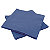 150 marineblauw papier servetten - 5