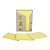 16 blocs notes repositionnables Post-it® recyclées jaune 76 x 127 mm - 1