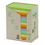 16 blocs notes repositionnables Post-it® recyclées coloris assortis 76 x 127 mm 16 blocs notes repositionnables Post-it® recyclées coloris assortis 76 x 127 mm