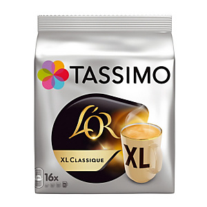 16 doseringen T-Discs Tassimo L'Or XL Classique 16 doseringen T-Discs Tassimo L'Or XL Classique