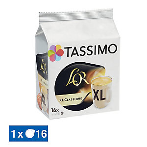 16 doseringen T-Discs Tassimo L'Or XL Classique