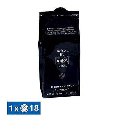 18 dosettes de café Miko - 1