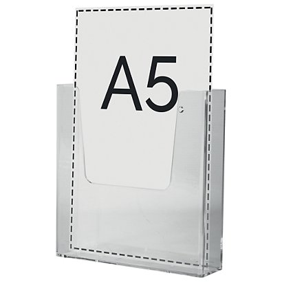 2 présentoirs muraux simple case format A5 - 1