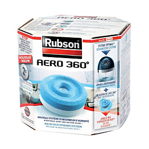 2 recharges Rubson pour absorbeur d'humidité Aéro 360°
