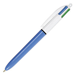 2 stylos-bille Bic 4 couleurs