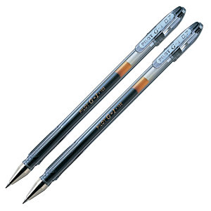 2 stylos-bille Pilot G1-07 coloris noir