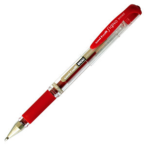 2 stylos-bille Uni-ball Signo Broad coloris rouge