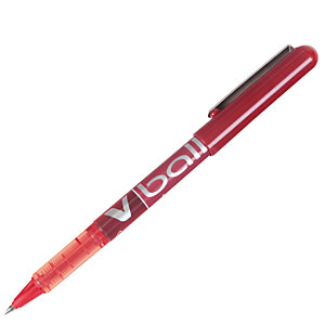 2 stylos roller V-Ball  05 coloris rouge