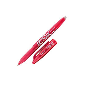 2 Stylos Rollers Frixion Ball coloris rouge