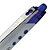 2 stylos rollers V-Ball 05 Pilot rétractable coloris bleu - 2