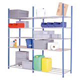 2 tablettes pour rayonnage Evolution 2 de profondeur 60 cm##2 legbladen voor evolutief rek diepte 60 cm 2 tablettes pour rayonnage Evolution 2 de profondeur 60 cm##2 legbladen voor evolutief rek diepte 60 cm