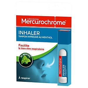 2 tampons Inhaler Mercurochrome menthol, 1 ml