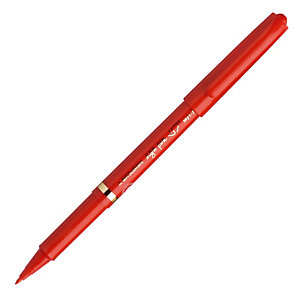 2 viltstiften Uni Ball Sign Pen kleur rood