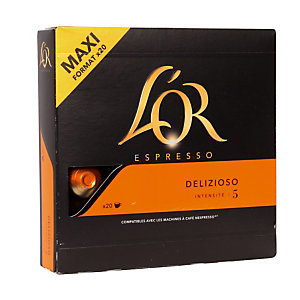 20 capsules de café L'Or EspressO Delizioso