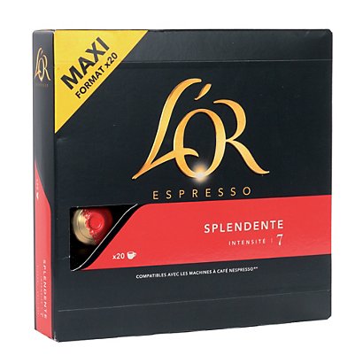 20 capsules de café L'Or EspressO Splendente - 1