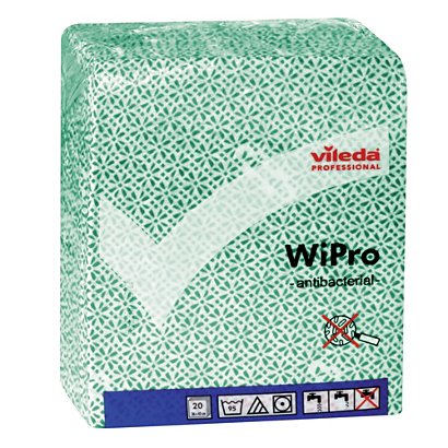 20 groene vaatdoeken Vileda WiPro - 1
