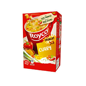 20 sachets Soupe Royco Curry Crunchy
