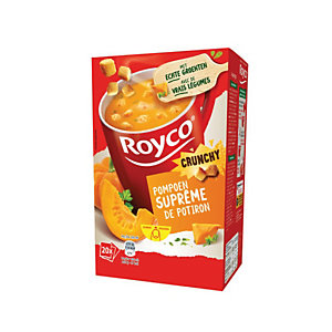 20 sachets Soupe Royco Suprême de potiron Crunchy