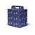 20 scatole natalizie blu fantasia alberi di Natale 330 x 240 x 340 mm - 1