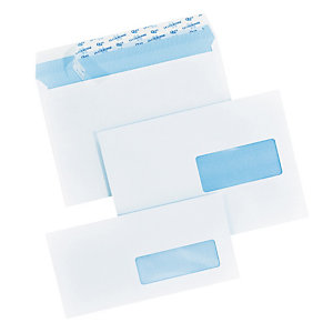 200 enveloppes C5 extra blanches La Couronne à bande protectrice 162 x 229 mm avec fenêtre 45 x 100 mm vélin 100 g