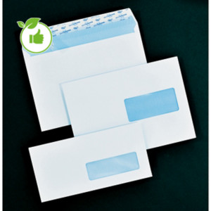200 enveloppes DL extra blanches La Couronne à bande protectrice 110 x 220 mm avec fenêtre 35 x 100 mm vélin 100 g 200 enveloppes DL extra blanches La Couronne à bande protectrice 110 x 220 mm avec fenêtre 35 x 100 mm vélin 100 g