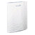 200 sacs plastique blanc à poignées découpées et à soufflet de fond RAJA, 100% recyclé, 300 x 80 x 400 mm - 1