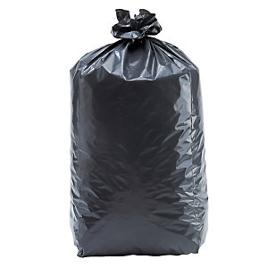 200 sacs poubelle Tradition 130 L qualité épaisse coloris gris