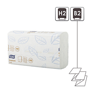 2310 essuie-mains pliés enchevêtrés Tork Xpress Premium doux 2310 essuie-mains pliés enchevêtrés Tork Xpress Premium doux