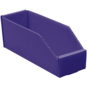 25 Bacs pliables polypro 4.3L Bleu 25 Bacs pliables polypro 4.3L Bleu