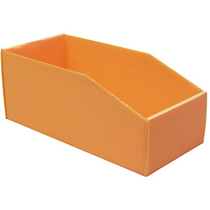 25 Bacs pliables polypro 9L Orange 25 Bacs pliables polypro 9L Orange