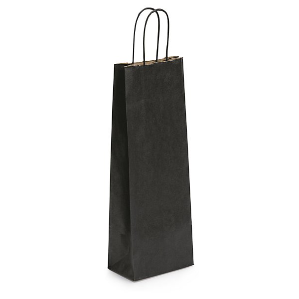 25 buste shopper in kraft verdi per 1 bottiglia - 6