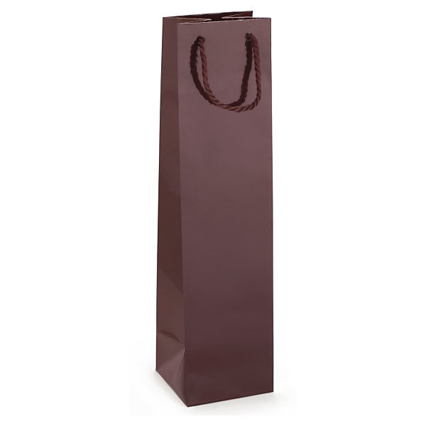 25 buste shopper lusso rosse per 1 bottiglia - 6
