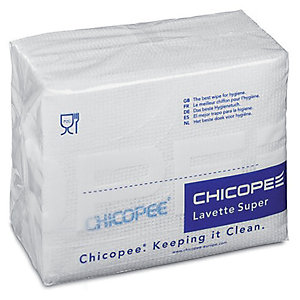 25 lavettes non-tissé ChicopeeCHICOPEE® Super blanches