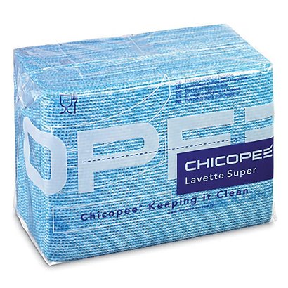 25 lavettes non-tissé ChicopeeCHICOPEE® Super bleues - 1