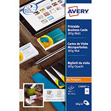 250 cartes de visites microperforées coloris blanc C32010 Avery, la boîte 250 cartes de visites microperforées coloris blanc C32010 Avery, la boîte
