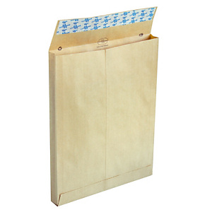 250 pochettes 120 g kraft à soufflets sans fenêtre 260 x 330 mm La Couronne, le lot 250 pochettes 120 g kraft à soufflets sans fenêtre 260 x 330 mm La Couronne, le lot
