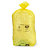 250 sacchi spazzatura gialli 36 micron 70x100cm capacità 110l - 1