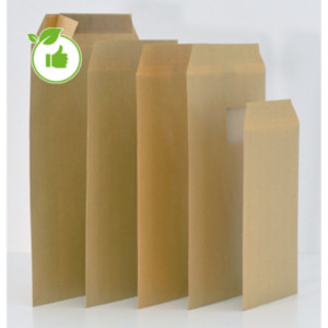 250 zakomslagen 120 g beige kraft Adour 120 g/m² 260 x 2330 mm GPV kleur bruine kraft, per set