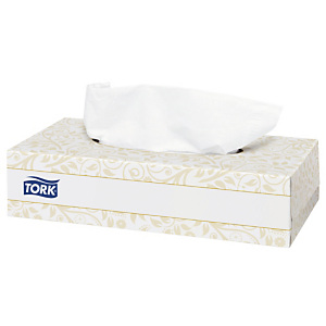 30 boîtes de 100 mouchoirs Tork 30 boîtes de 100 mouchoirs Tork