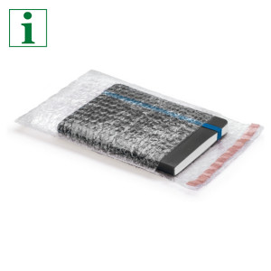 30% Recycled Bubble Bags with Self Adhesive Strip