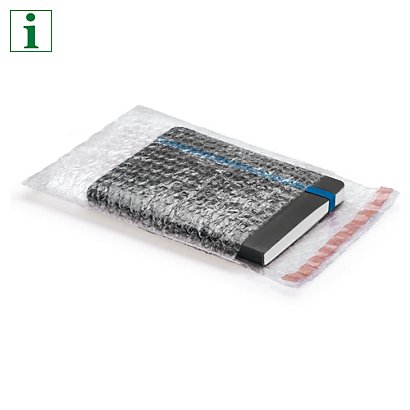 30% Recycled Bubble Bags with Self Adhesive Strip - 1
