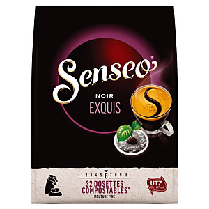32 doseringen Senseo Intense Noir Exquis 32 doseringen Senseo Intense Noir Exquis