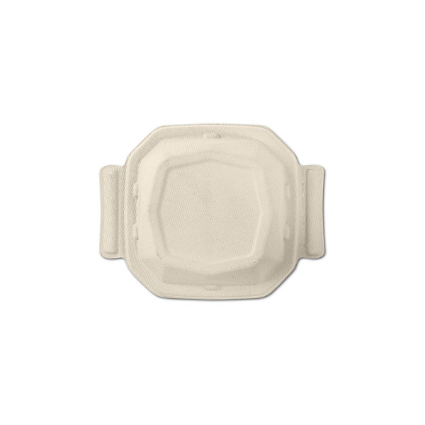 320 coperchi biodegradabili e compostabili per vaschette insalata capacità 40 cl - 1