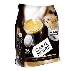 36 dosettes de café Carte Noire Classic